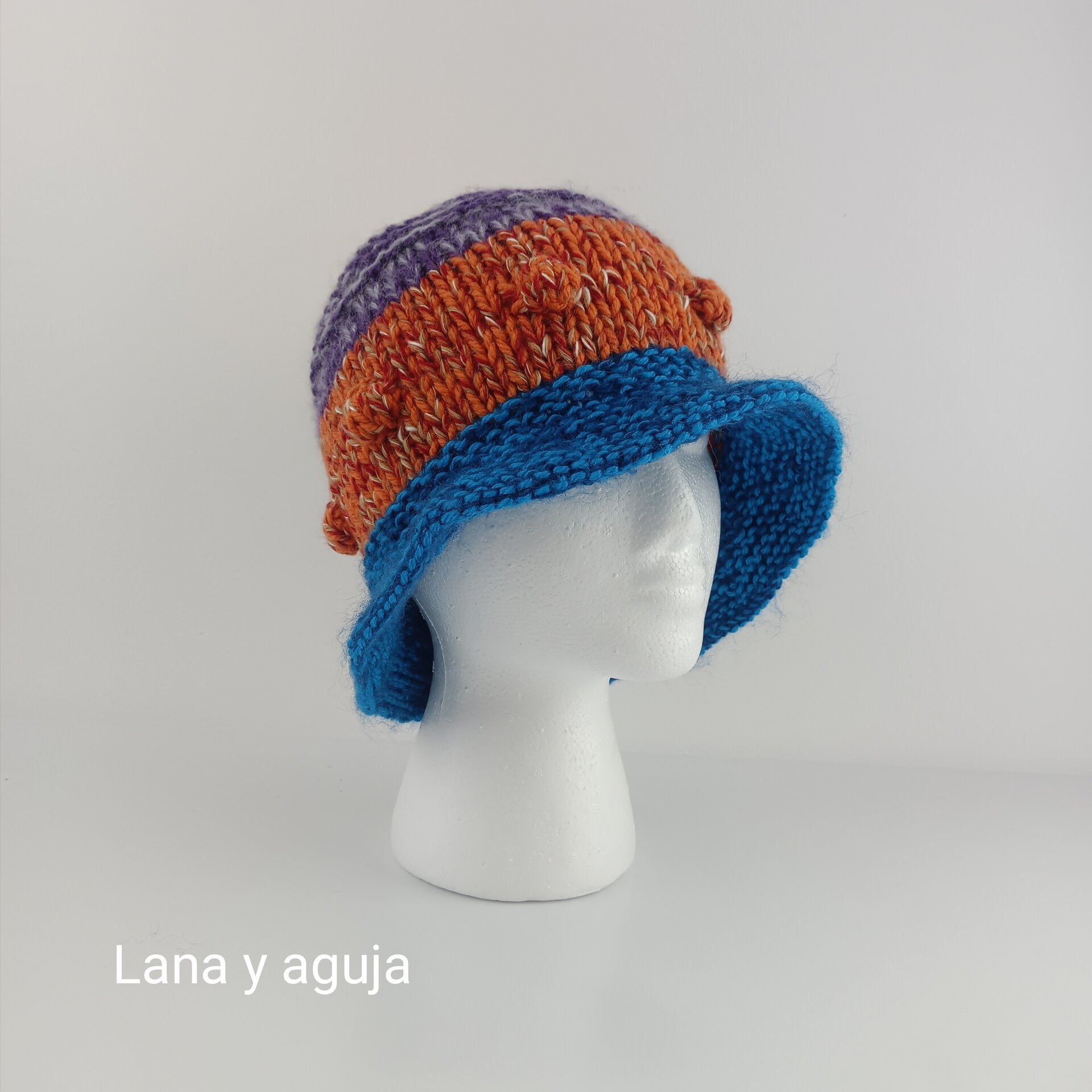 Gorro de lana, sombrero pescador, gorro multicolor. VARIOS COLORES - 10