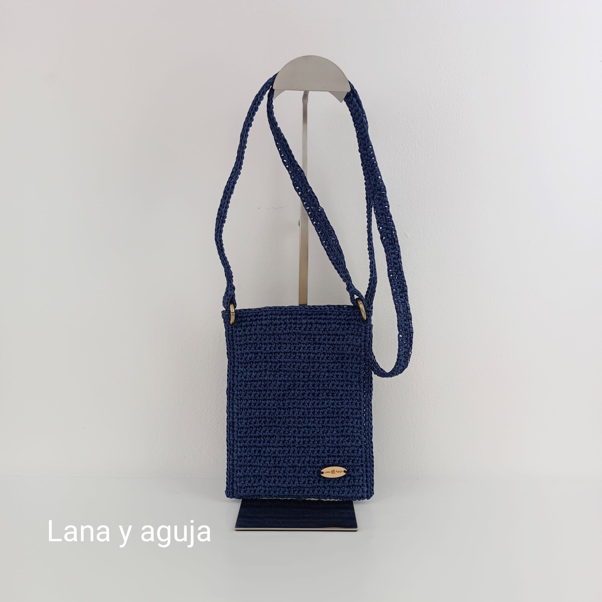 Bolso de crochet, Modelo Marea, bolso de hombro, diseño original. - 2