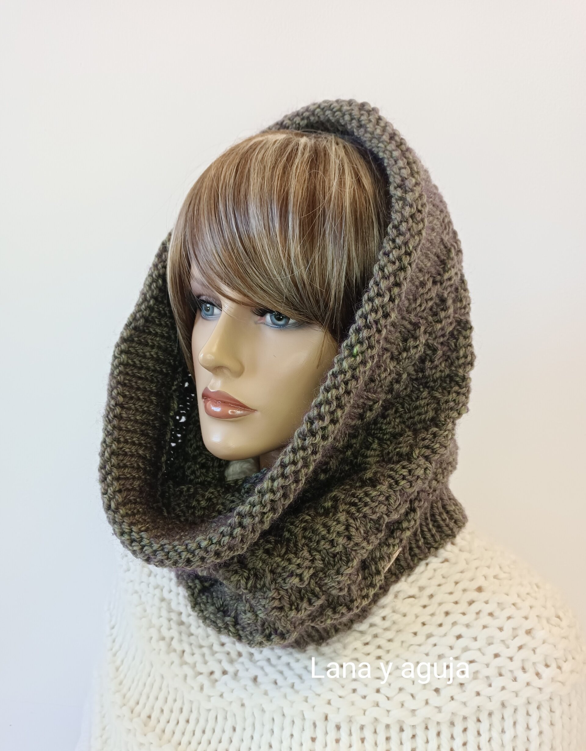 Cuello grande convertible en capucha. VARIOS COLORES - 6