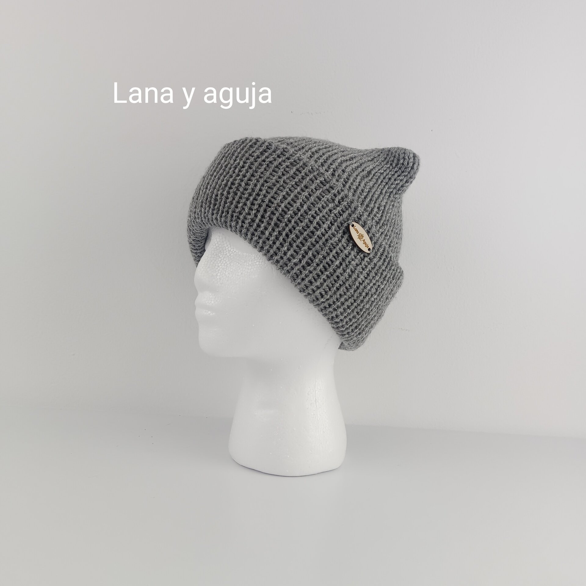Gorro unisex, gorro tejido para invierno, gorro con orejas. VARIOS COLORES - 2