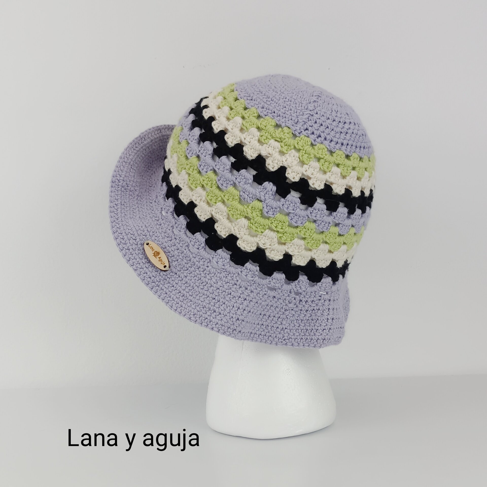 Gorro de algodón, sombrero pescador, granny. VARIOS COLORES. - 5