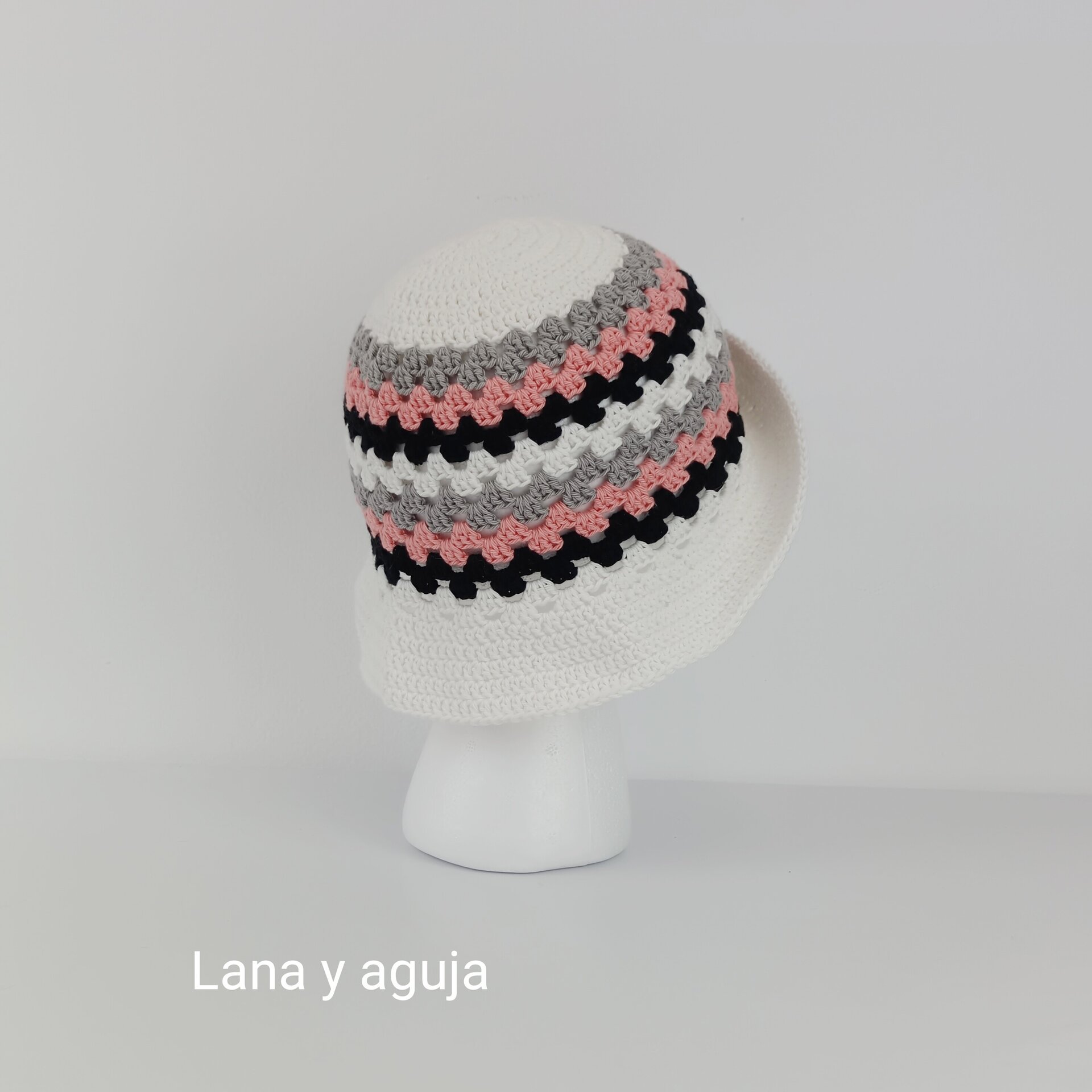 Gorro de algodón, sombrero pescador, granny. VARIOS COLORES. - 12