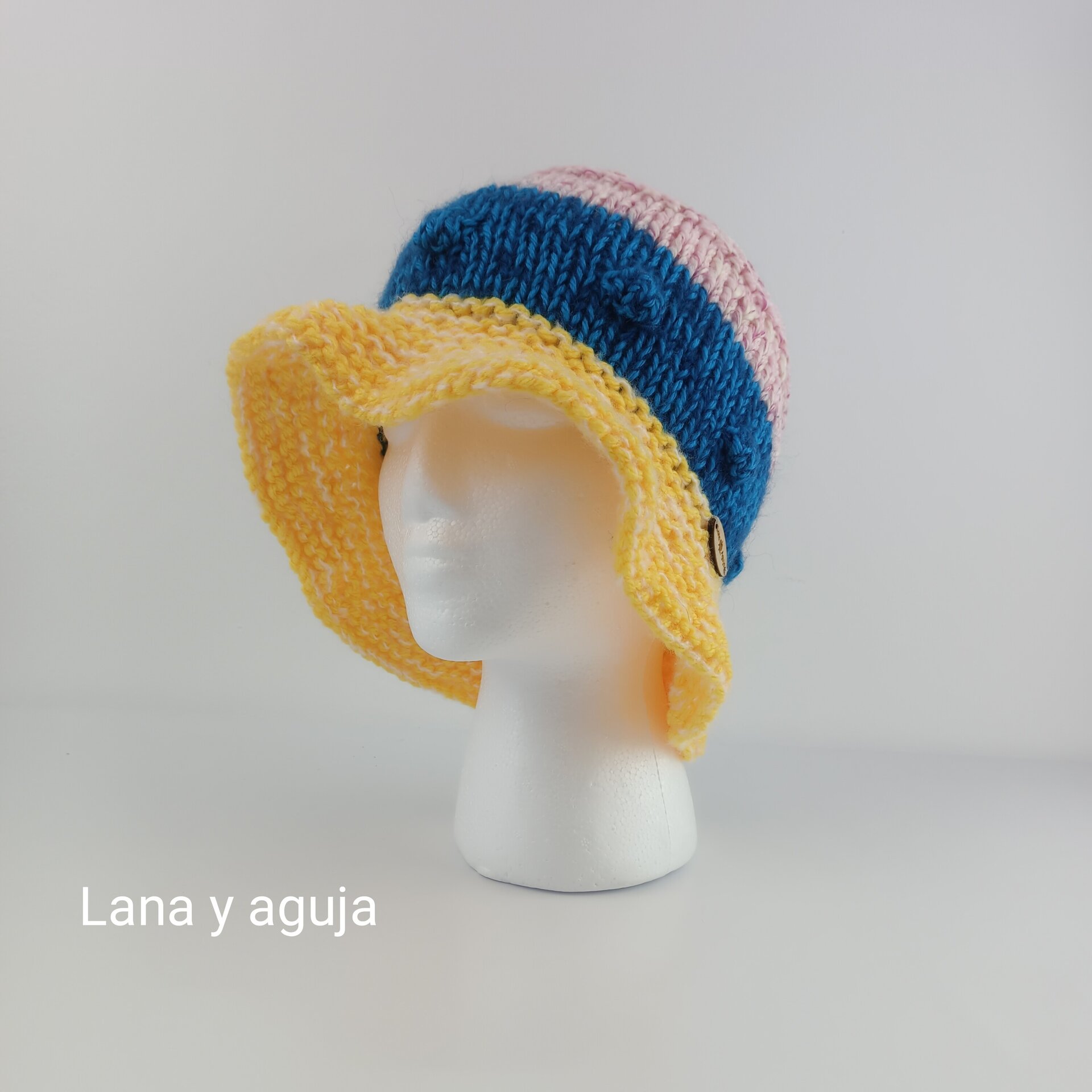 Gorro de lana, sombrero pescador, gorro multicolor. VARIOS COLORES - 2
