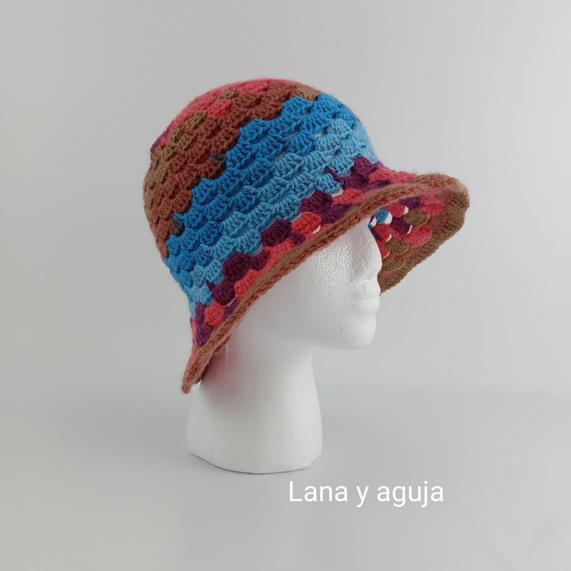Gorro de lana, sombrero pescador, gorro multicolor. VARIOS COLORES - 2