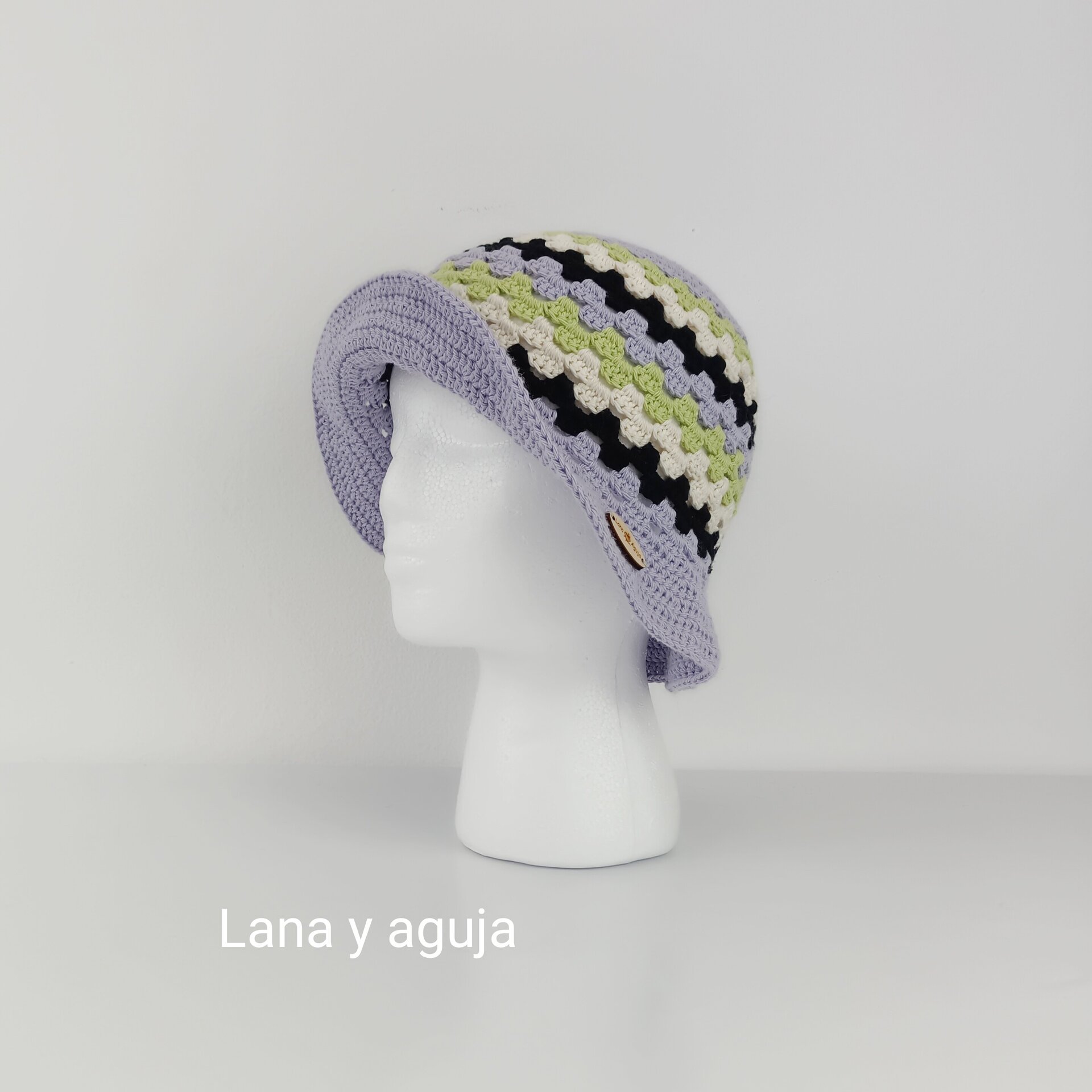 Gorro de algodón, sombrero pescador, granny. VARIOS COLORES. - 4