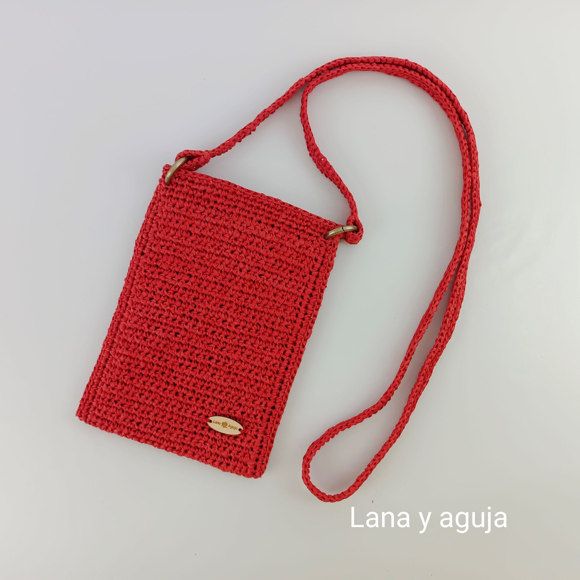 Bolso de crochet, Modelo Marea, bolso de hombro, diseño original. - 11
