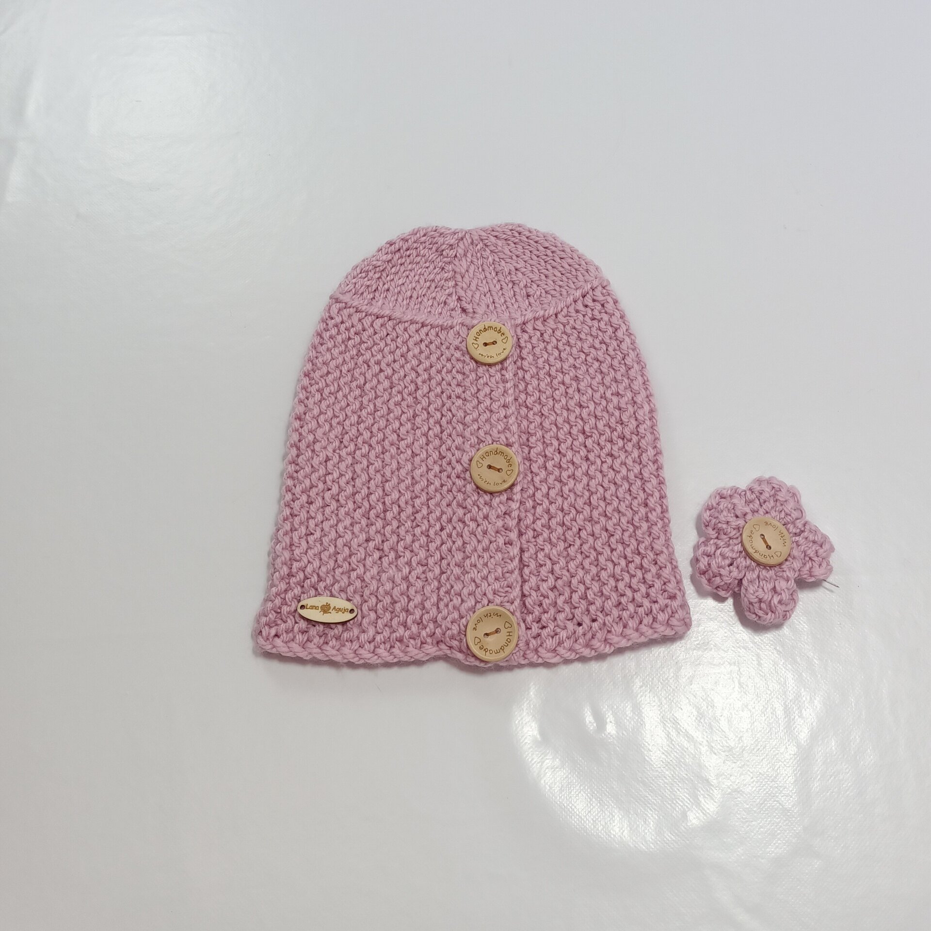 Gorro largo de lana estilo slouchy, VARIOS COLORES, gorro de lana . - 7