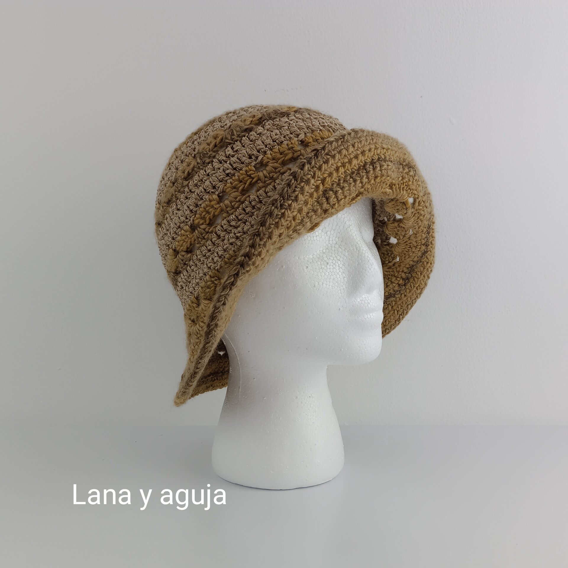 Gorro chic, sombrero estilo años 20, tejido en crochet. VER COLORES. - 6
