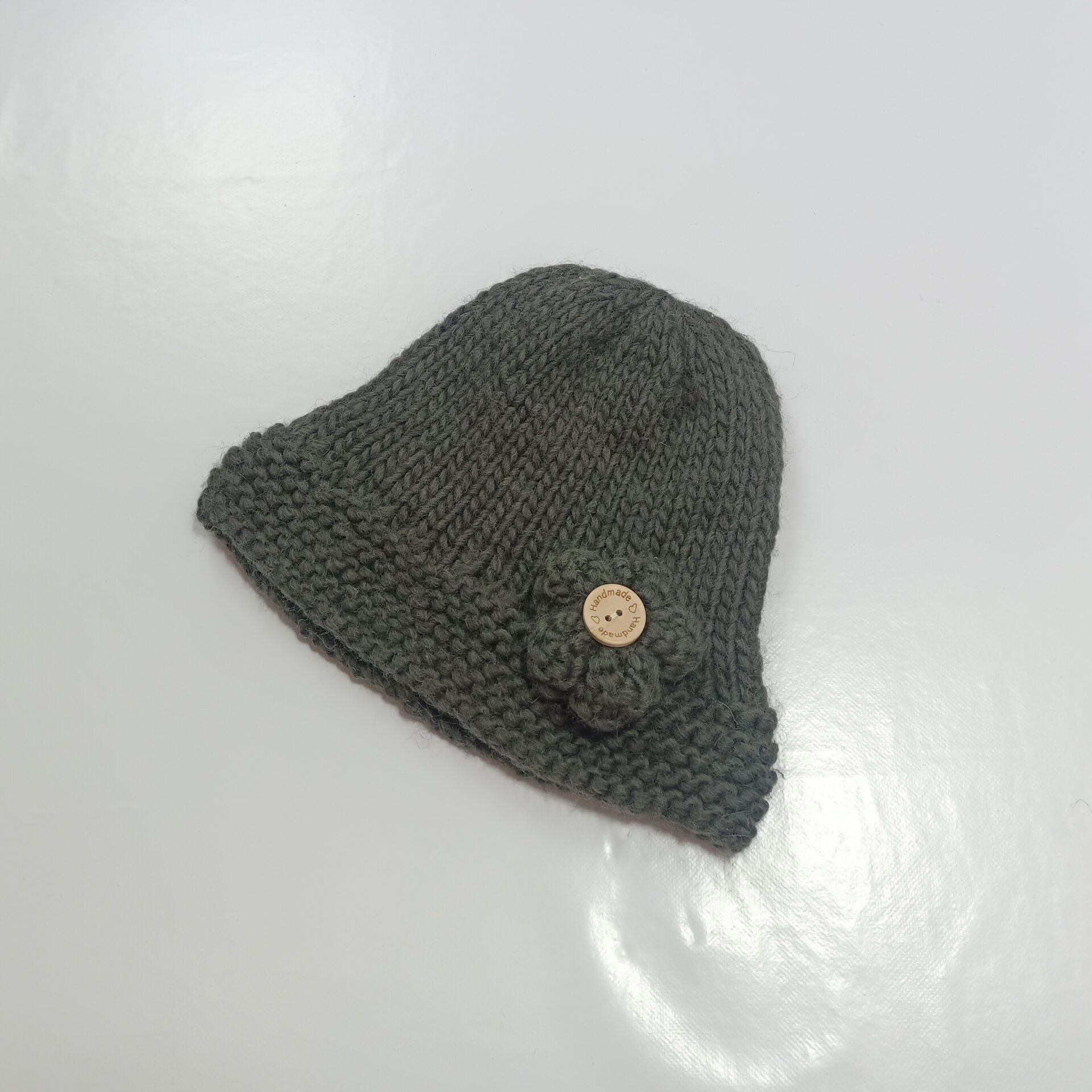 Fedora de lana, VARIOS COLORES, sombrero tejido para invierno. - 3