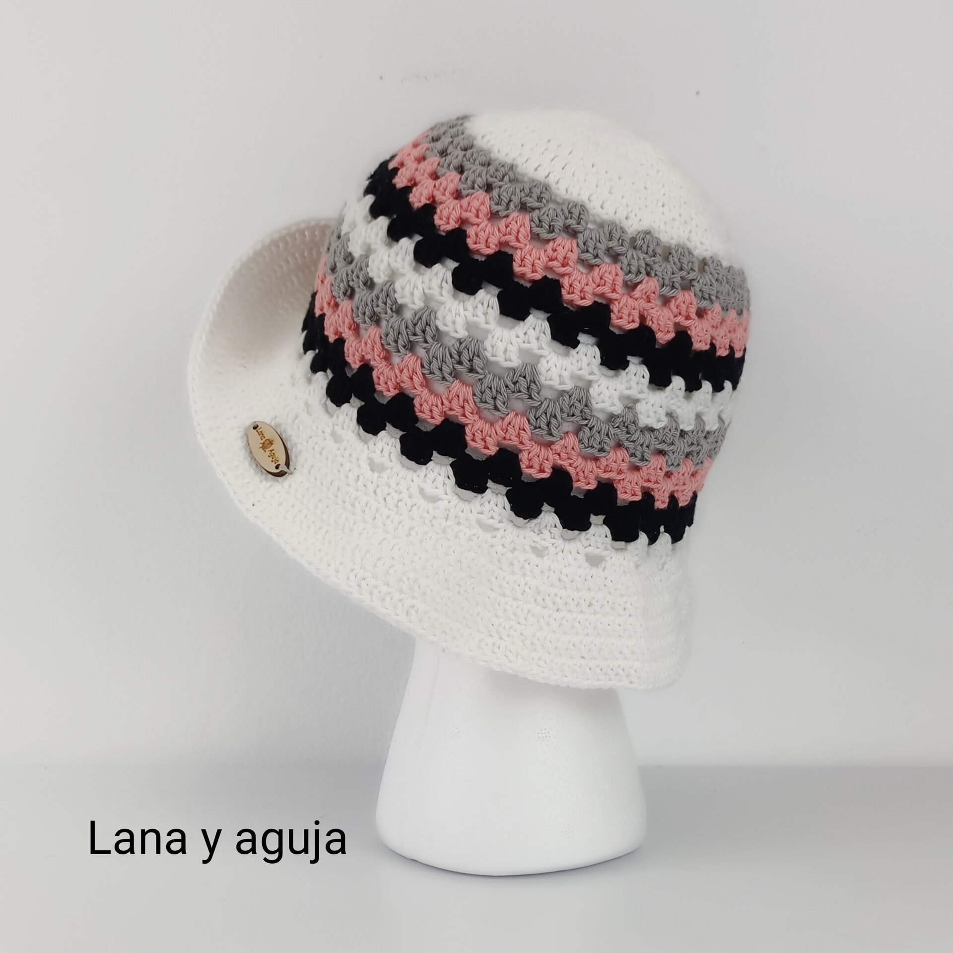 Gorro de algodón, sombrero pescador, granny. VARIOS COLORES. - 13