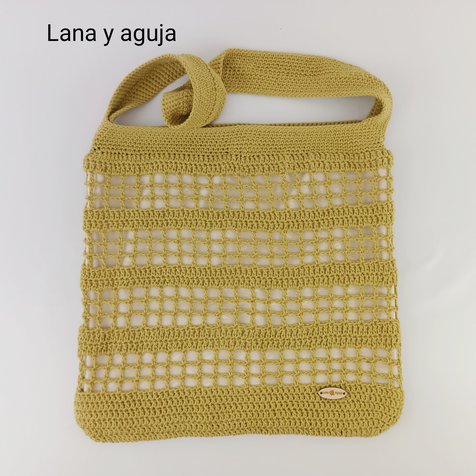 Bolso de crochet, bolso de hombro, tejido a mano, original. VARIOS COLORES. - 10