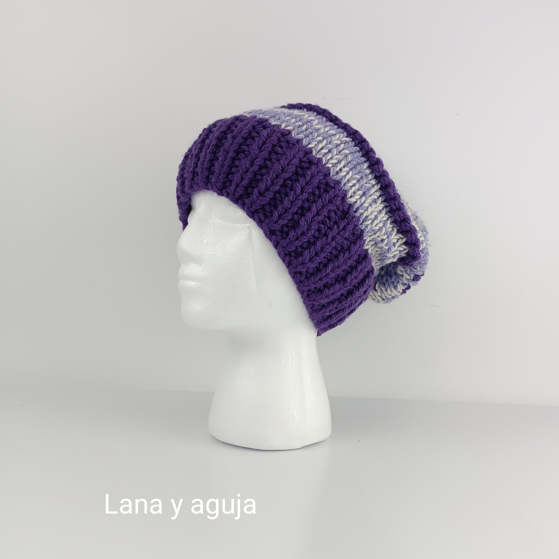 Gorro para mujer, gorro tejido para invierno, gorro lana. VARIOS COLORES. - 2