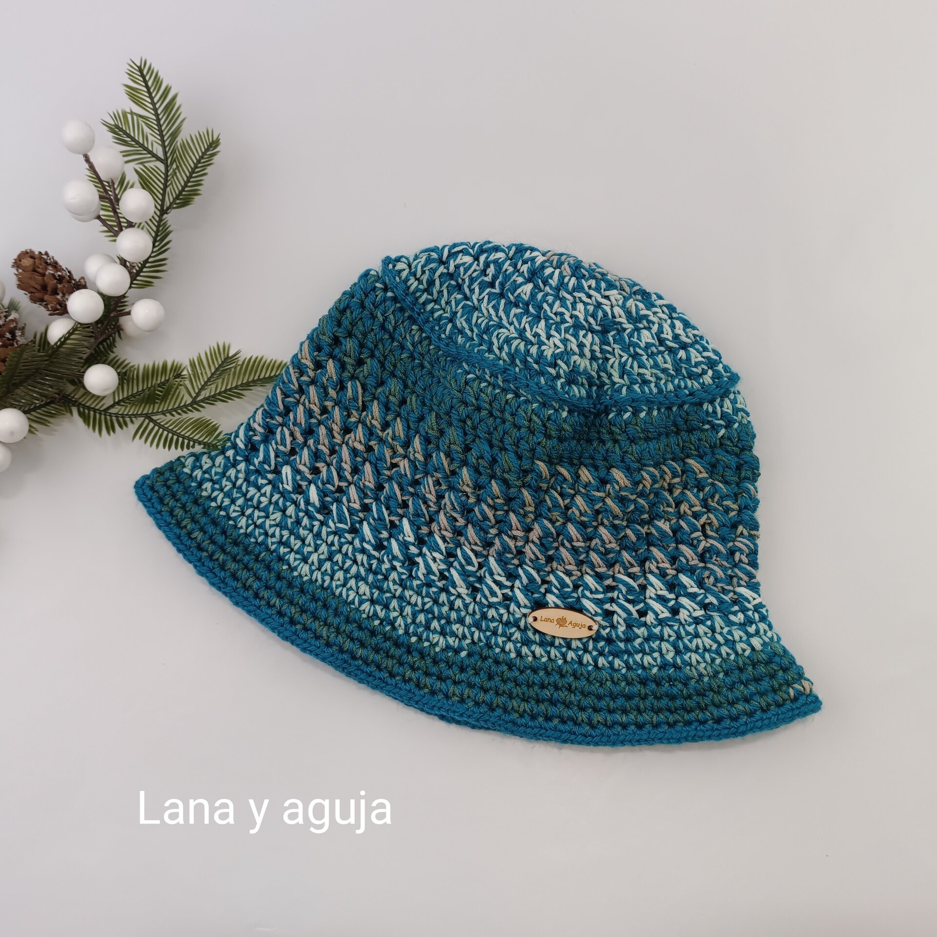 Gorro de lana, sombrero pescador, gorro multicolor. VARIOS COLORES - 6