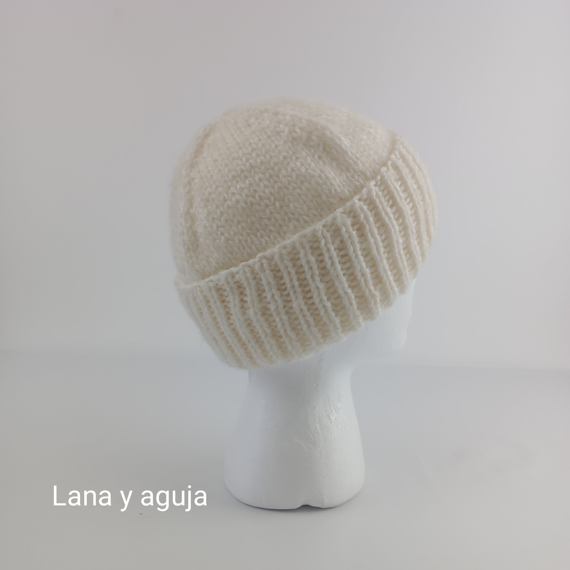 Gorro de lana tejido a mano, unisex, modelo nórdico. VARIOS COLORES - 6