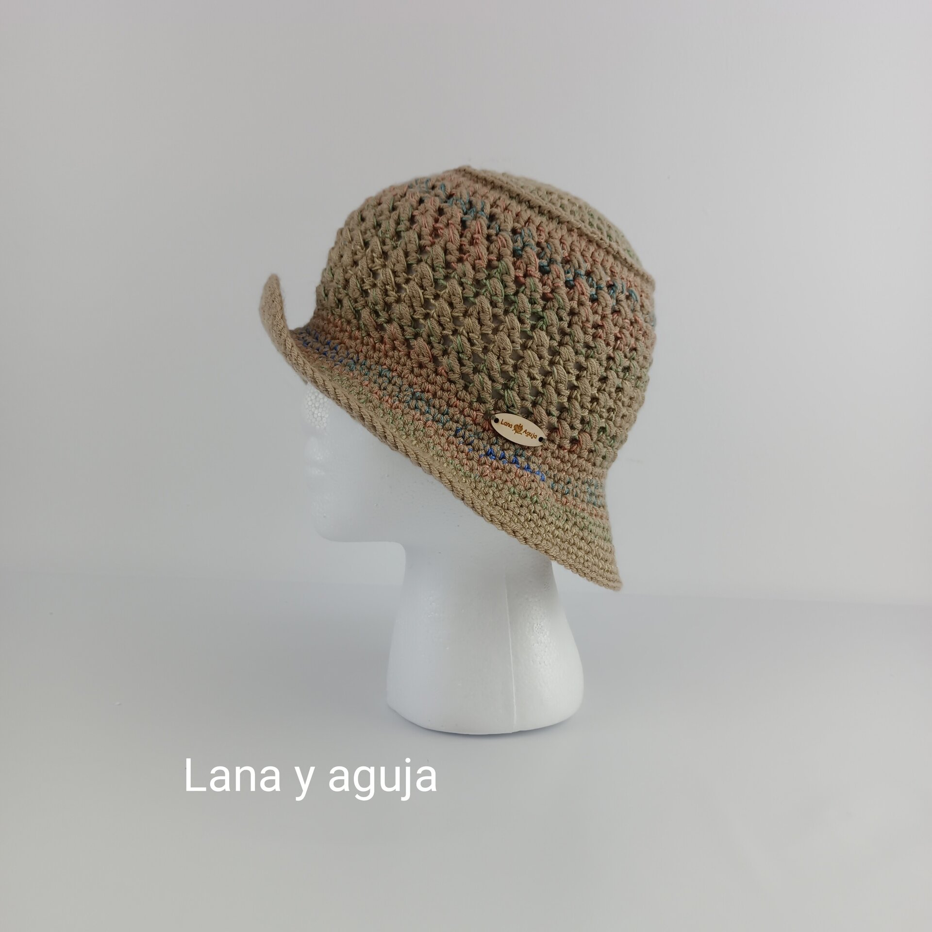 Gorro de estilo retro, sombrero bucket, gorro crochet. VARIOS COLORES - 6
