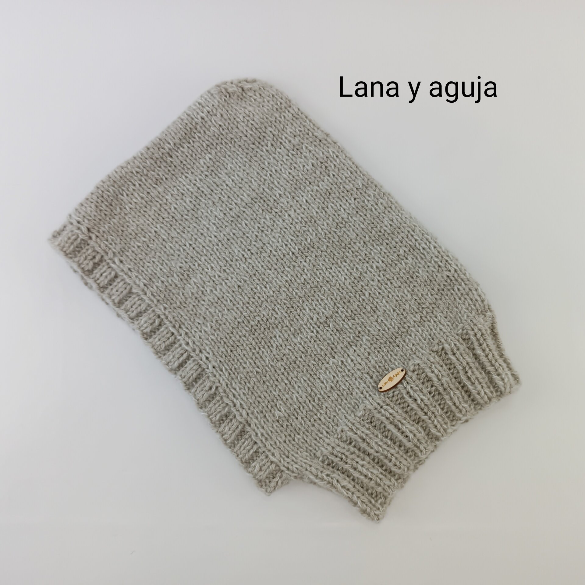 Balaclava tejida para mujer. Tejido a mano. - 5