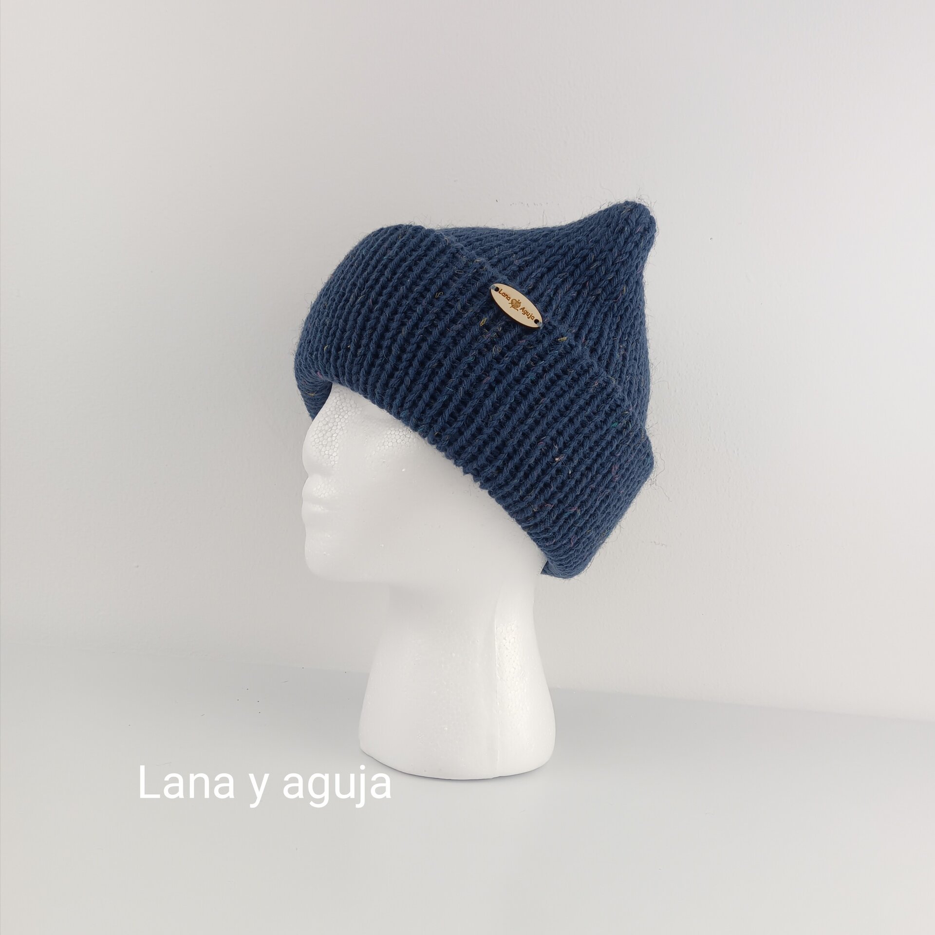 Gorro unisex, gorro tejido para invierno, gorro con orejas. VARIOS COLORES - 6