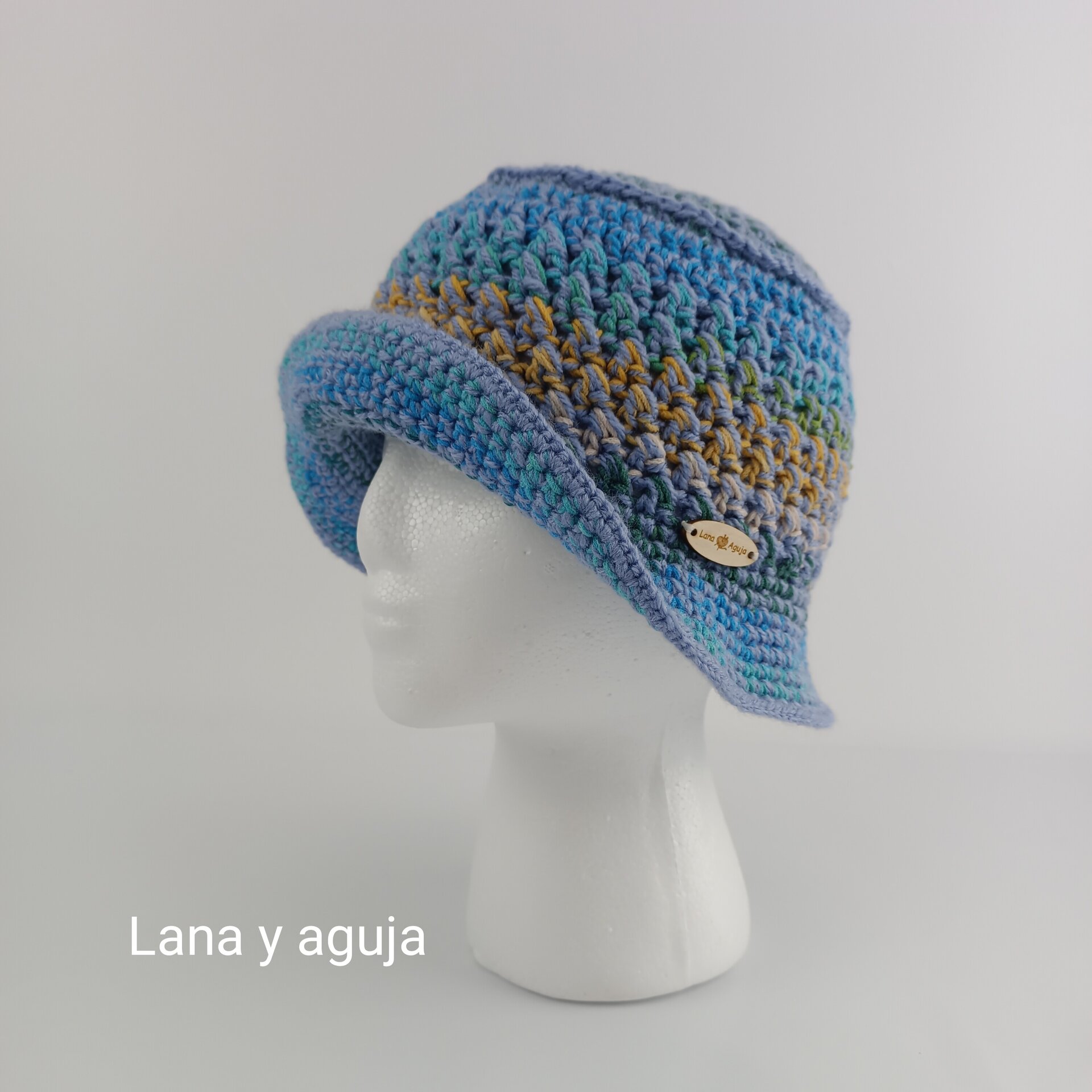 Gorro de lana, sombrero pescador, gorro multicolor. VARIOS COLORES - 8