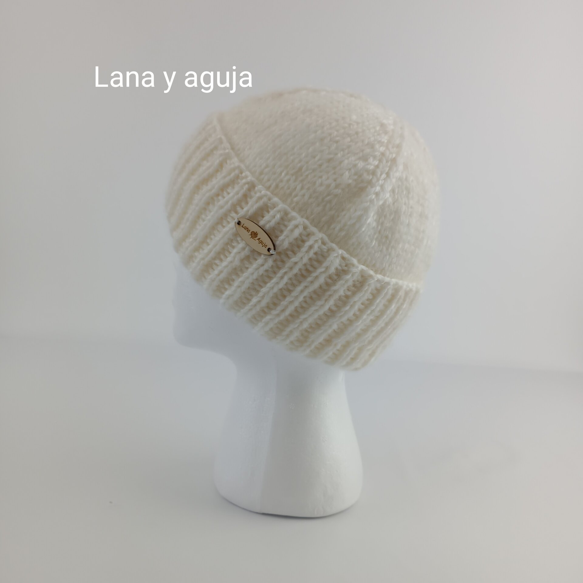 Gorro de lana tejido a mano, unisex, modelo nórdico. VARIOS COLORES - 5