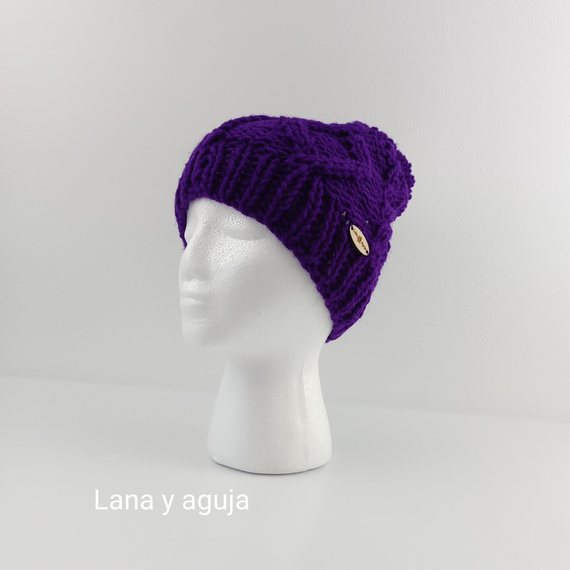 Gorro para mujer, gorro tejido para invierno, gorro nieve, VARIOS COLORES. - 6