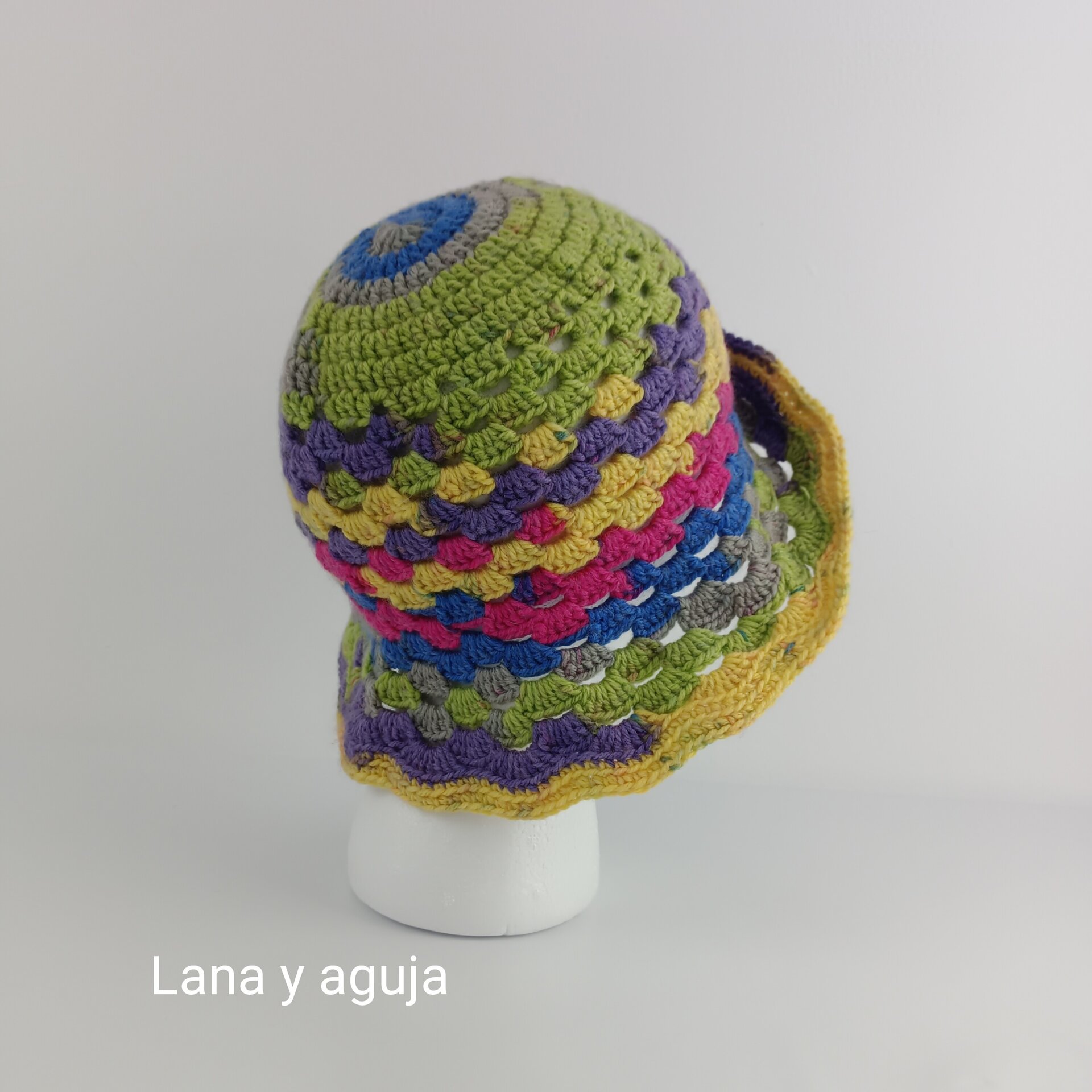Gorro de lana, sombrero pescador, gorro multicolor. VARIOS COLORES - 10