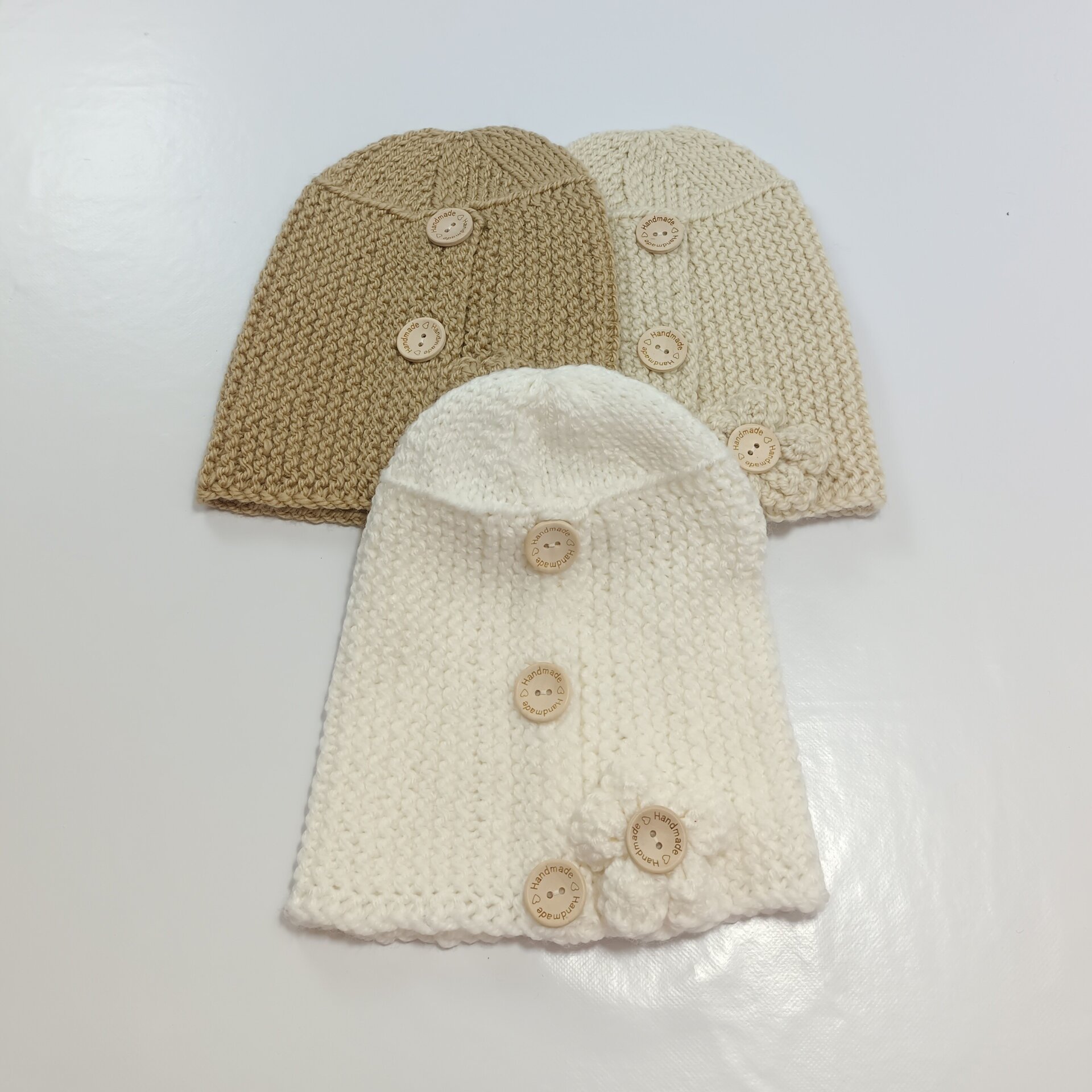 Gorro largo de lana estilo slouchy, VARIOS COLORES, gorro de lana . - 3