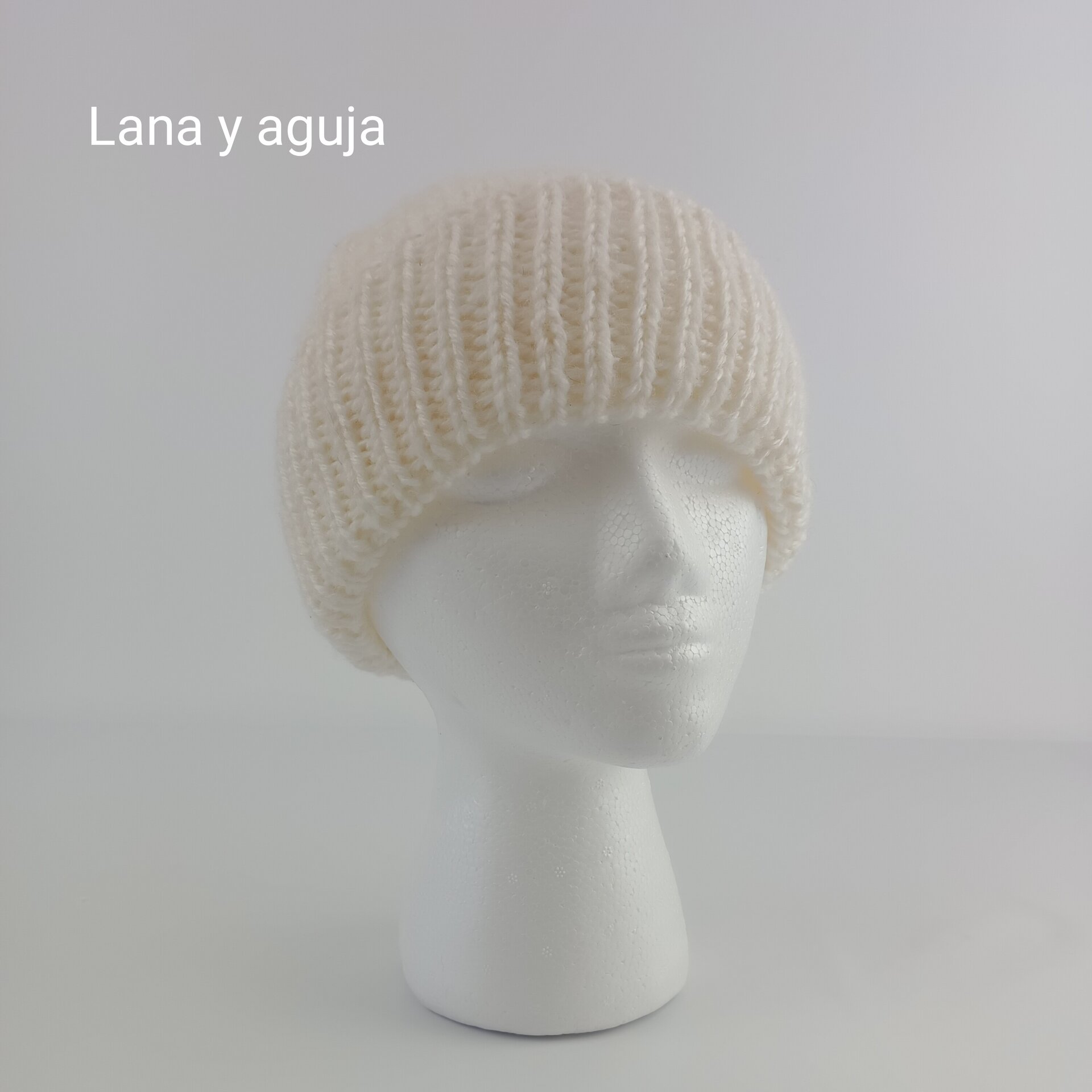 Gorro de lana tejido a mano, unisex, modelo nórdico. VARIOS COLORES - 7