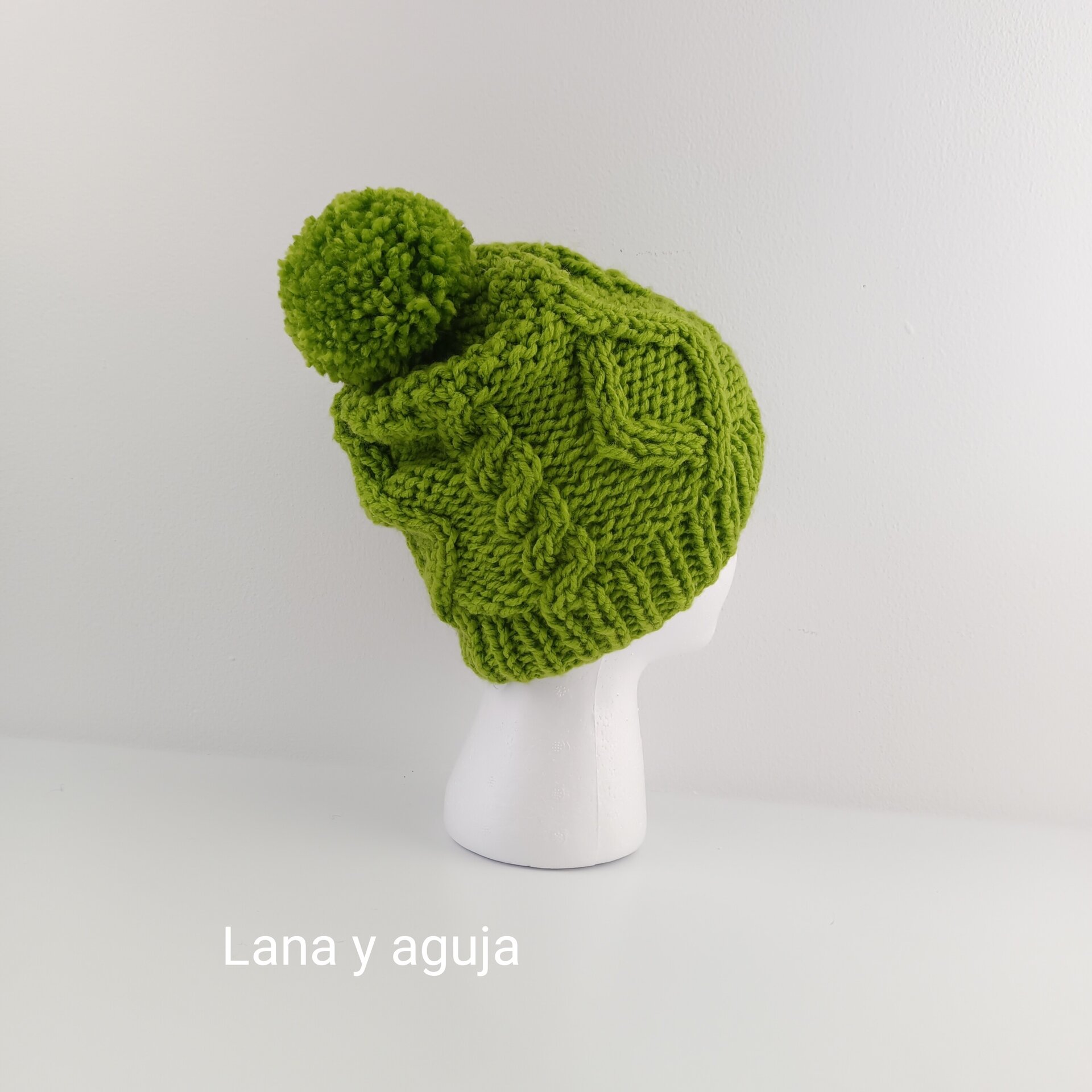 Gorro para mujer, gorro tejido para invierno, gorro nieve, VARIOS COLORES. - 3