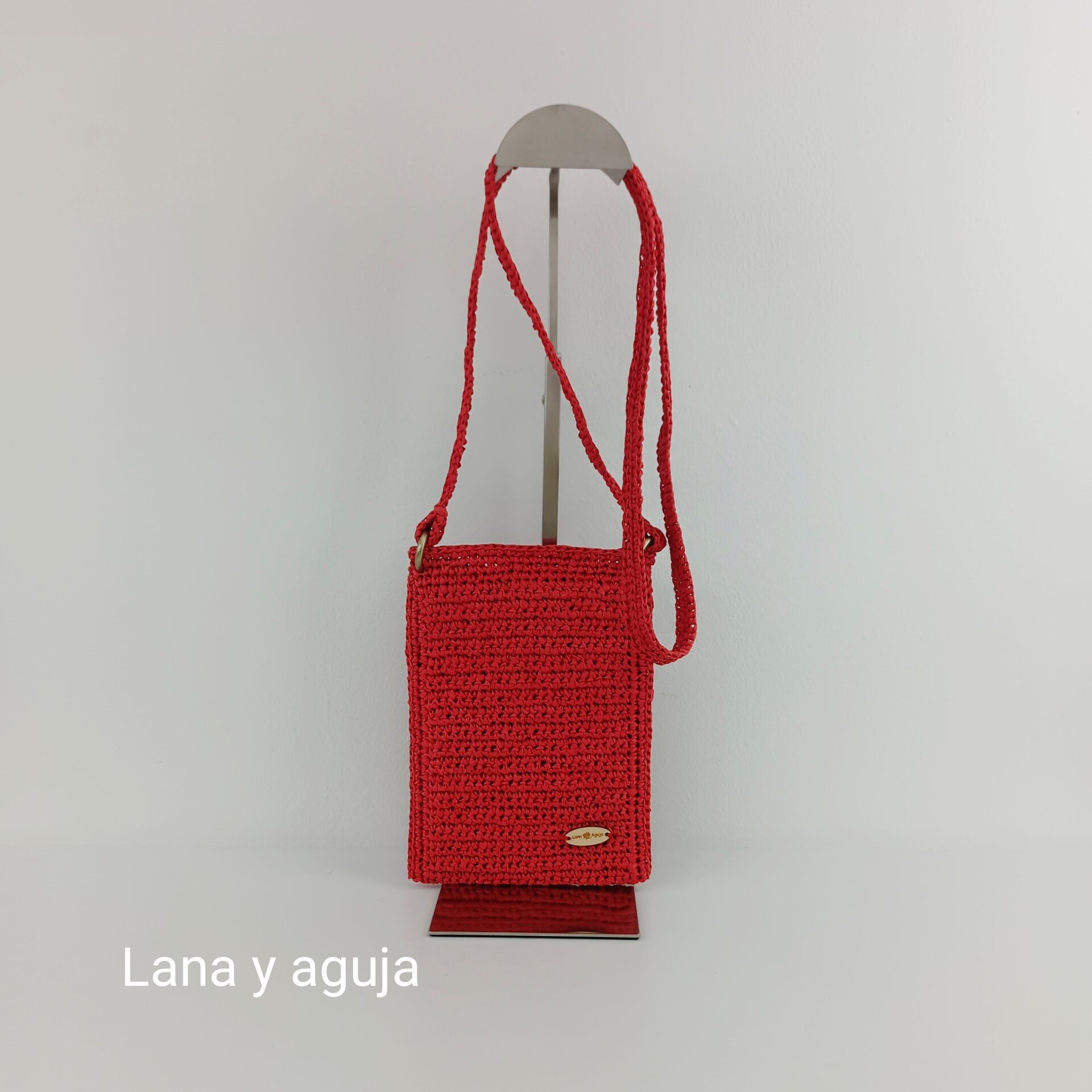 Bolso de crochet, Modelo Marea, bolso de hombro, diseño original. - 10