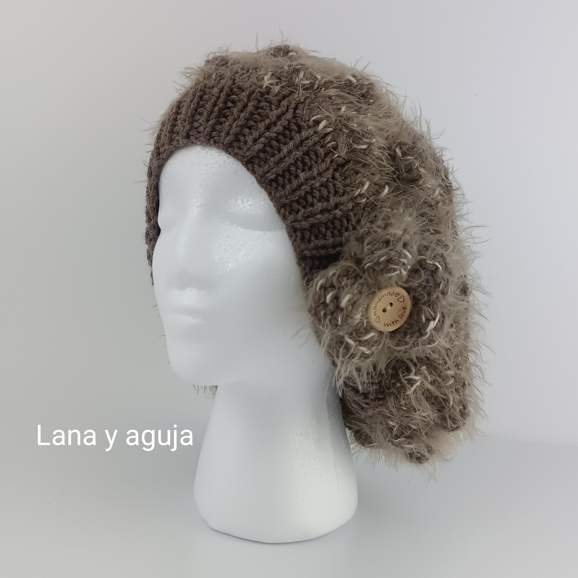Sombrero tejido, gorro para invierno, gorro de lana. - 5