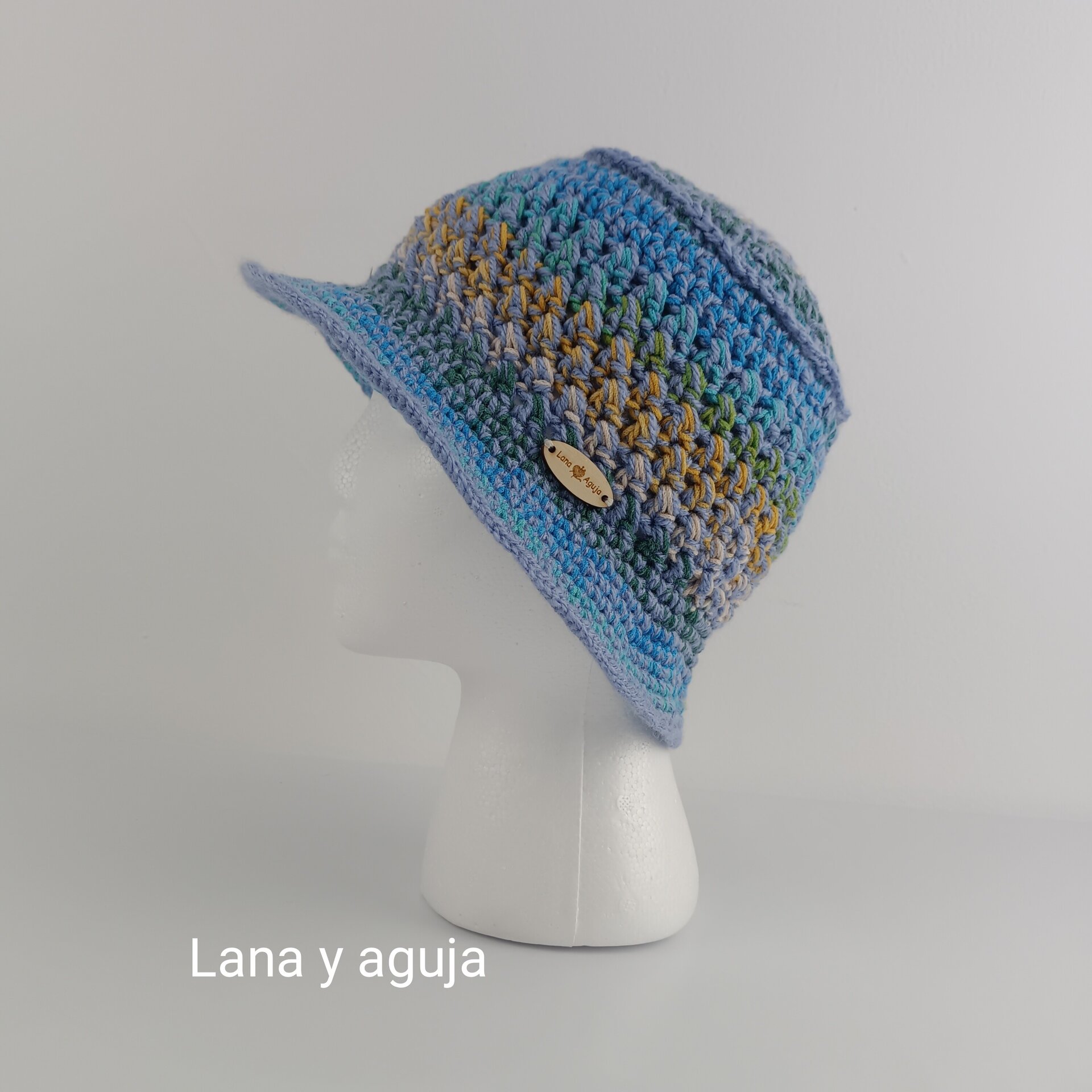 Gorro de lana, sombrero pescador, gorro multicolor. VARIOS COLORES - 10