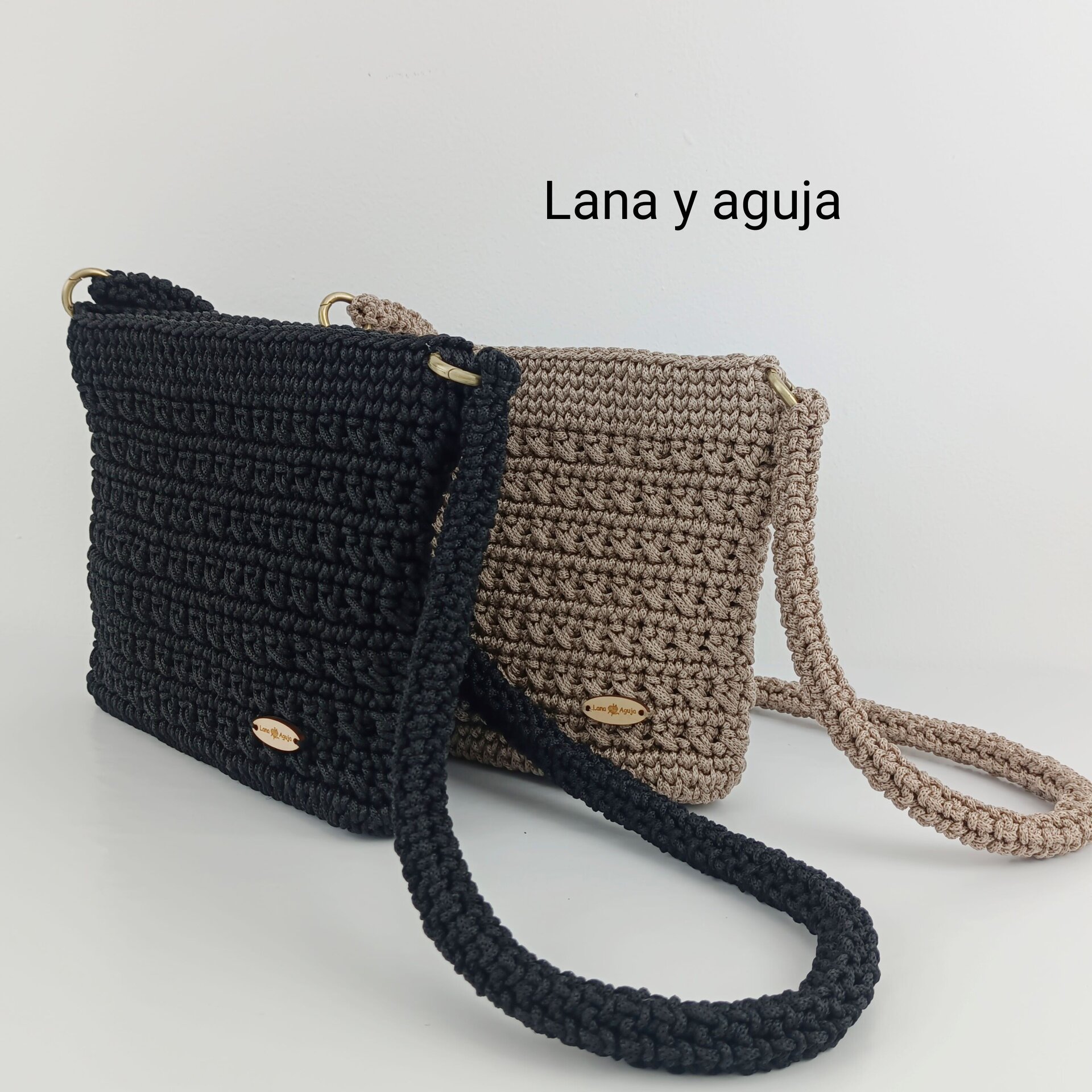 Bolso de estilo casual, Modelo Ocaso, tejido a mano - 2